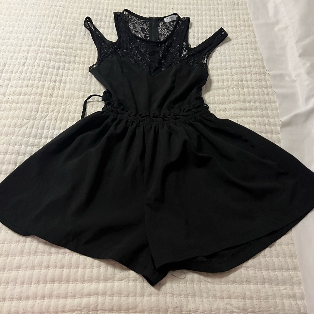 Tobi Black Lace Dress